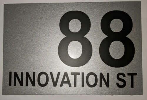 Home Address Sign - Personalised 300 x 200 mm